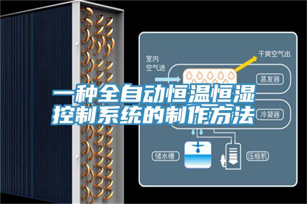 一種全自動(dòng)恒溫恒濕控制系統(tǒng)的制作方法