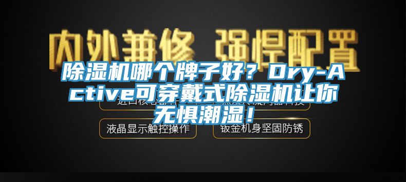 除濕機哪個牌子好？Dry-Active可穿戴式除濕機讓你無懼潮濕！