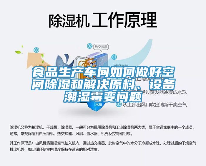 食品生產(chǎn)車間如何做好空間除濕和解決原料、設(shè)備潮濕霉變問題