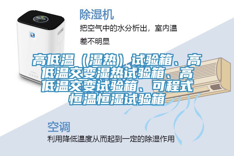 高低溫（濕熱）試驗箱、高低溫交變濕熱試驗箱、高低溫交變試驗箱、可程式恒溫恒濕試驗箱